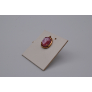 不明　ピンク色　タイピン