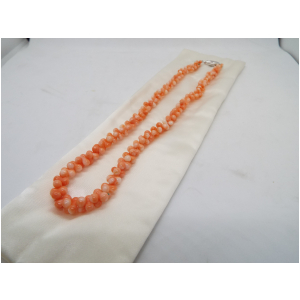 珊瑚　ネックレス　