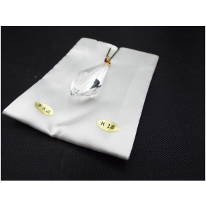 水晶ペンダントトップ　デザイン　ｋ18