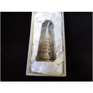 水晶　五重塔　色付き　84×35