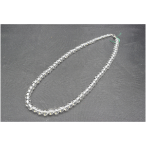 水晶ネックレス　6ミリ　40センチ