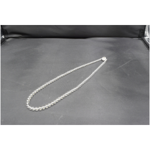 水晶ネックレス　6ミリ　50センチ