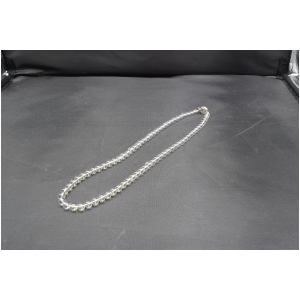 水晶ネックレス　7ミリ　50センチ