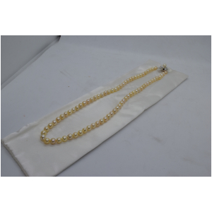 真珠　ネックレス　約5ミリ丸