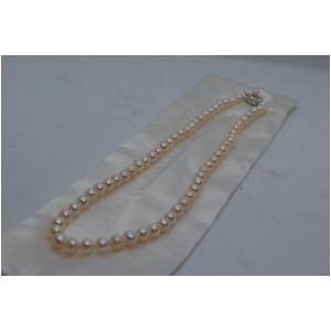 真珠　ネックレス　6ミリ