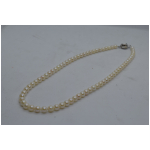 真珠　ネックレス　6ミリ