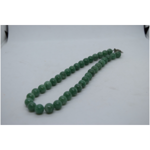 印度翡翠　ネックレス　11ミリ