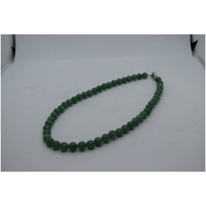 印度翡翠　ネックレス　8ミリ