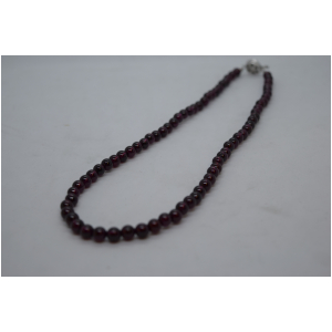 ガーネット　ネックレス　6ミリ