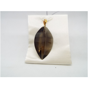 茶水晶　ペンダントトップ