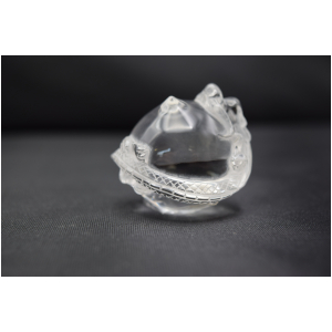 水晶　宝珠　竜刻　40ミリ