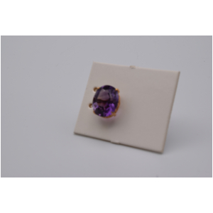 紫水晶　タイピン