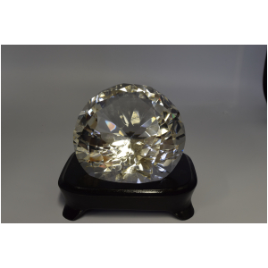水晶　ダイヤモンドカット　98ミリ